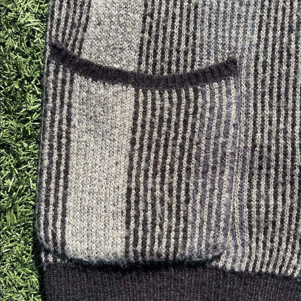 Cotton On Black and Gray Knit Cardigan - Picture 5 of 5
